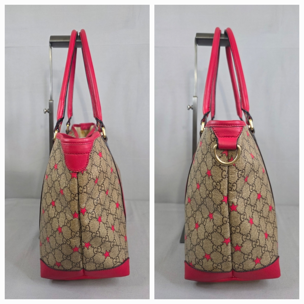 ✨️GUCCI GG Supreme Star Tote Bag - Picture 8 of 16